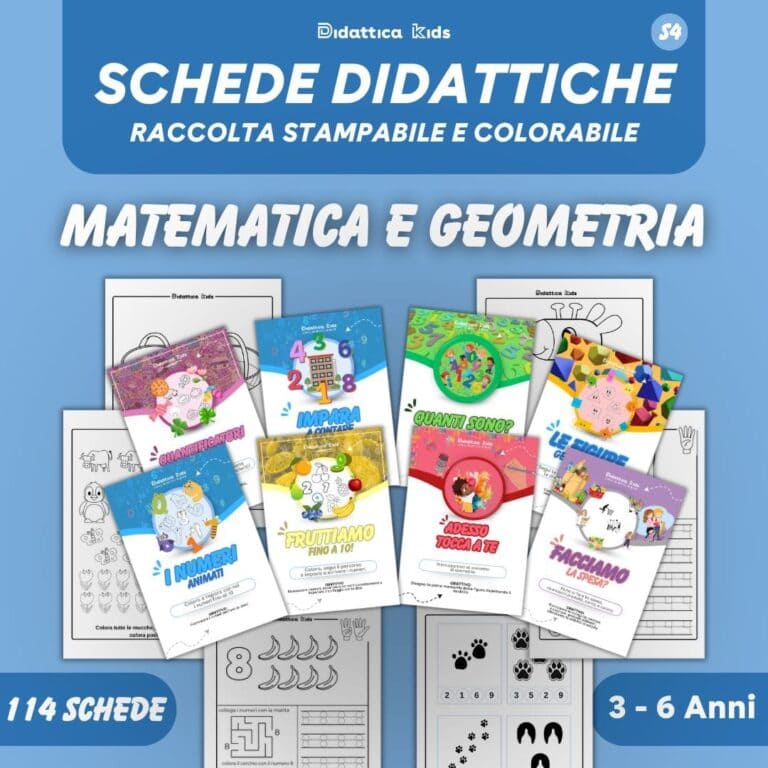 Flashcard bundle Didattica Kids - 10 moduli1
