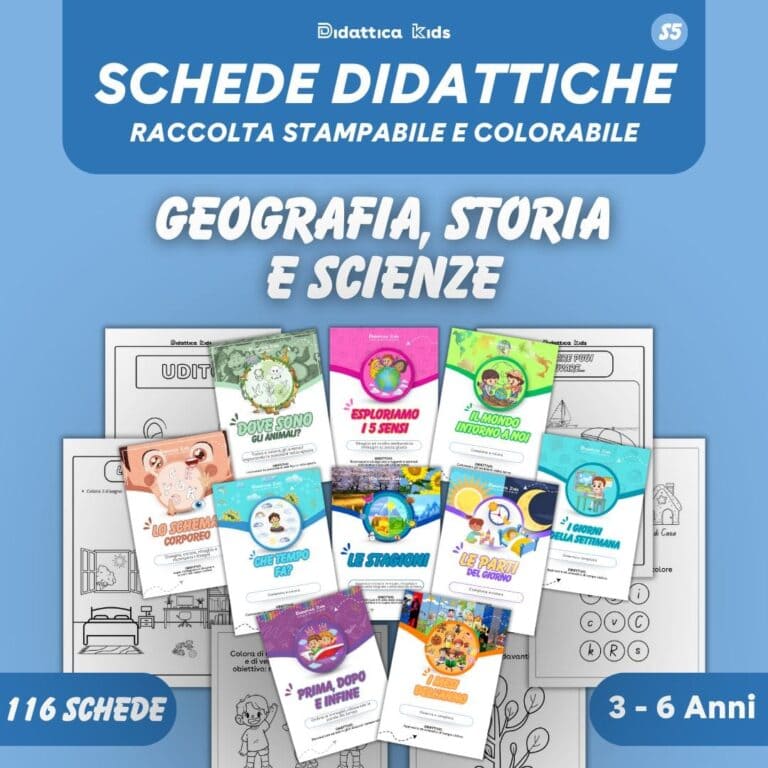 Flashcard bundle Didattica Kids - 10 moduli3