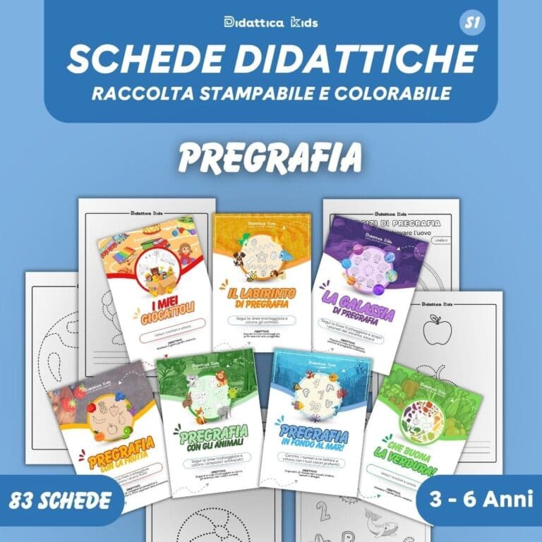 Flashcard bundle Didattica Kids - 10 moduli5
