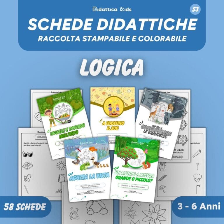 Flashcard bundle Didattica Kids - 10 moduli7